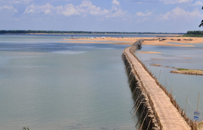Ko Paen bamboo bridge