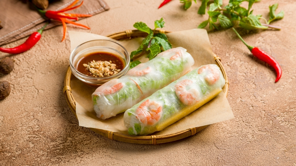 Goi cuon (Fresh spring rolls)