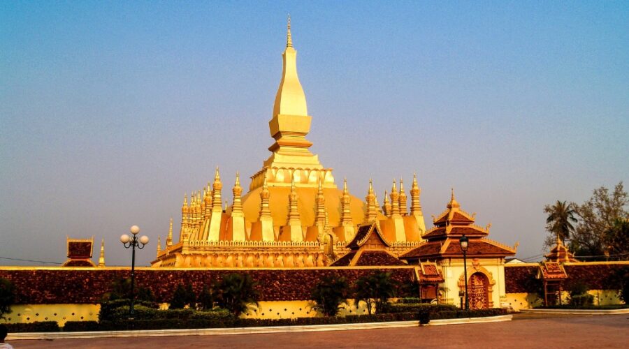 Pha That Luang Pha That Luang, a must-see site in Laos Cambodia tour 15 days