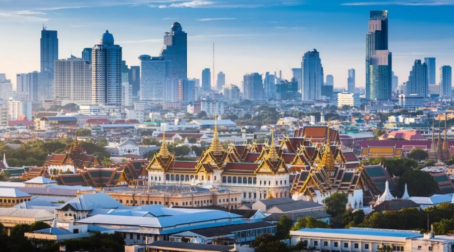 Grand palace Thailand in May