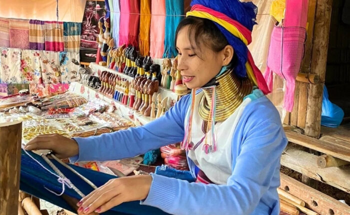 Karen tribes in Chiang Rai
