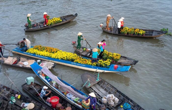 Cai Rang Floating Market, Vietnam