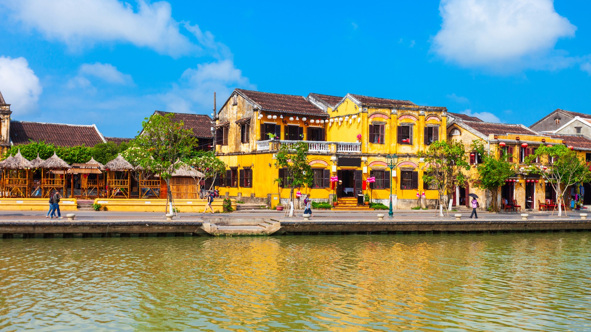 The old town of Hoi An