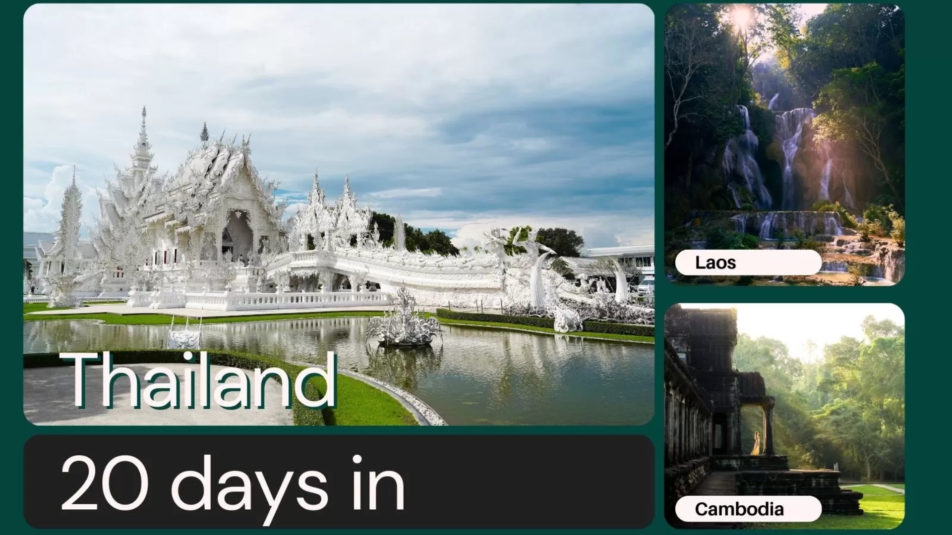 featured Thailand, Laos & Cambodia in 20 days: The ultimate itinerary