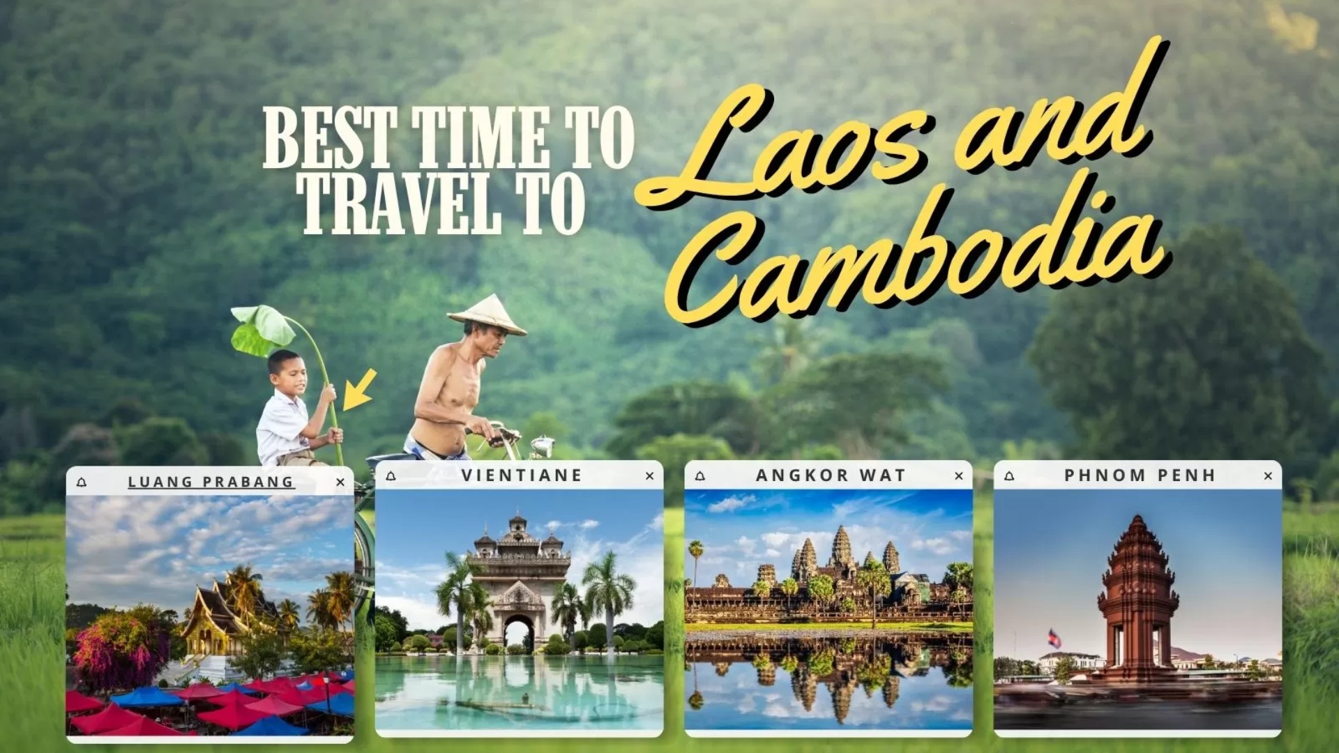 When is the best time to travel to Laos and Cambodia?