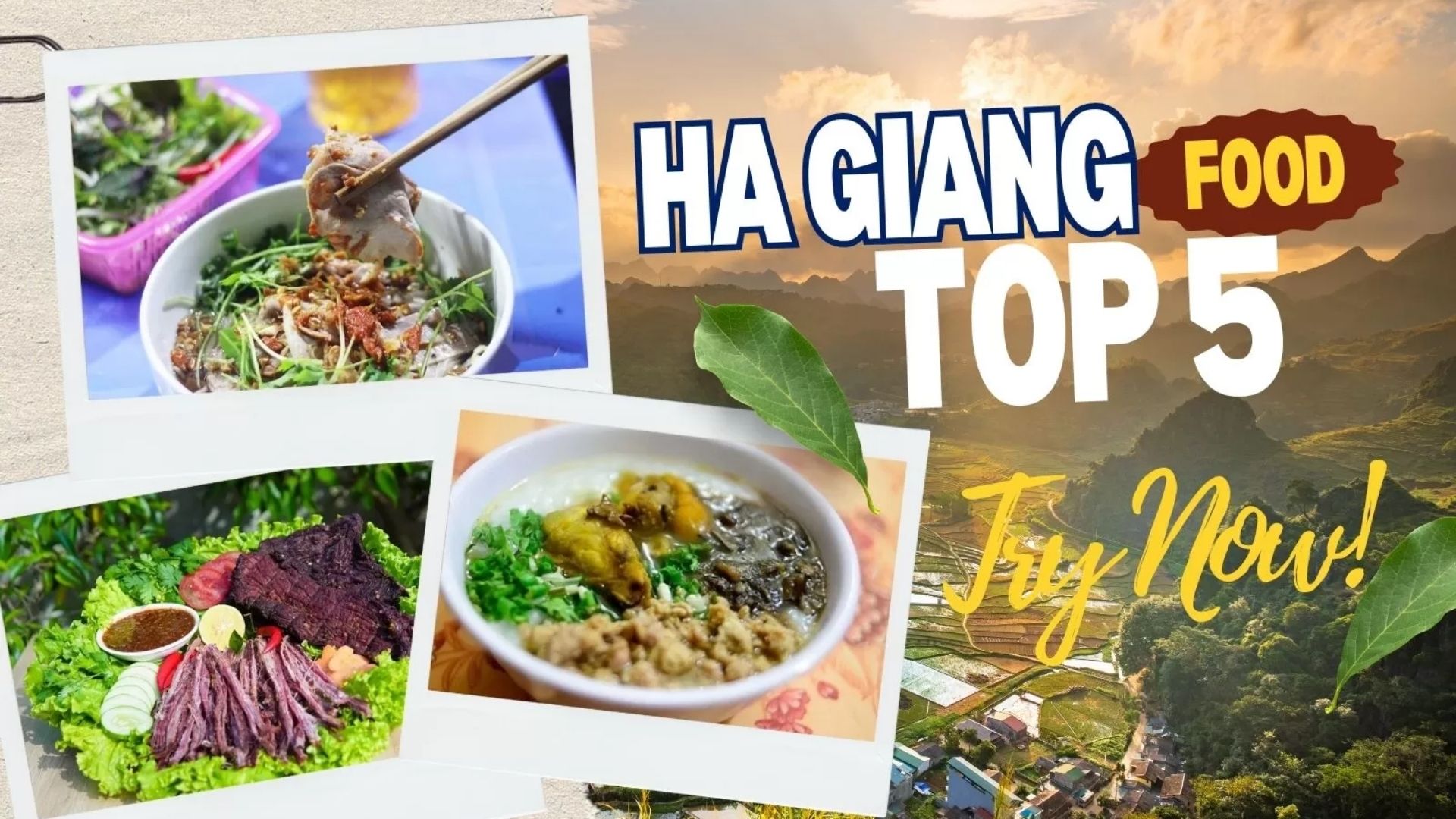 Top 5 must-try dishes in Ha Giang