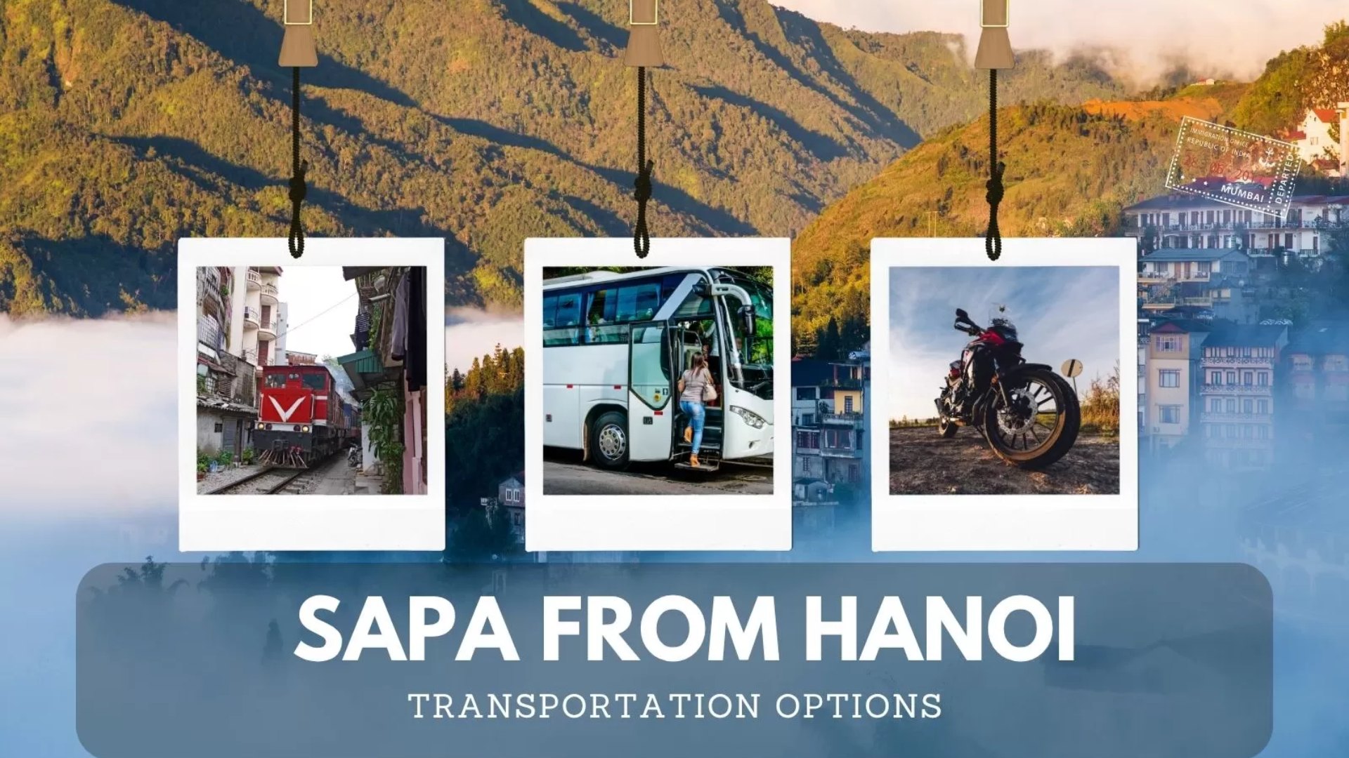 How to get to Sapa from Hanoi: Transportation options