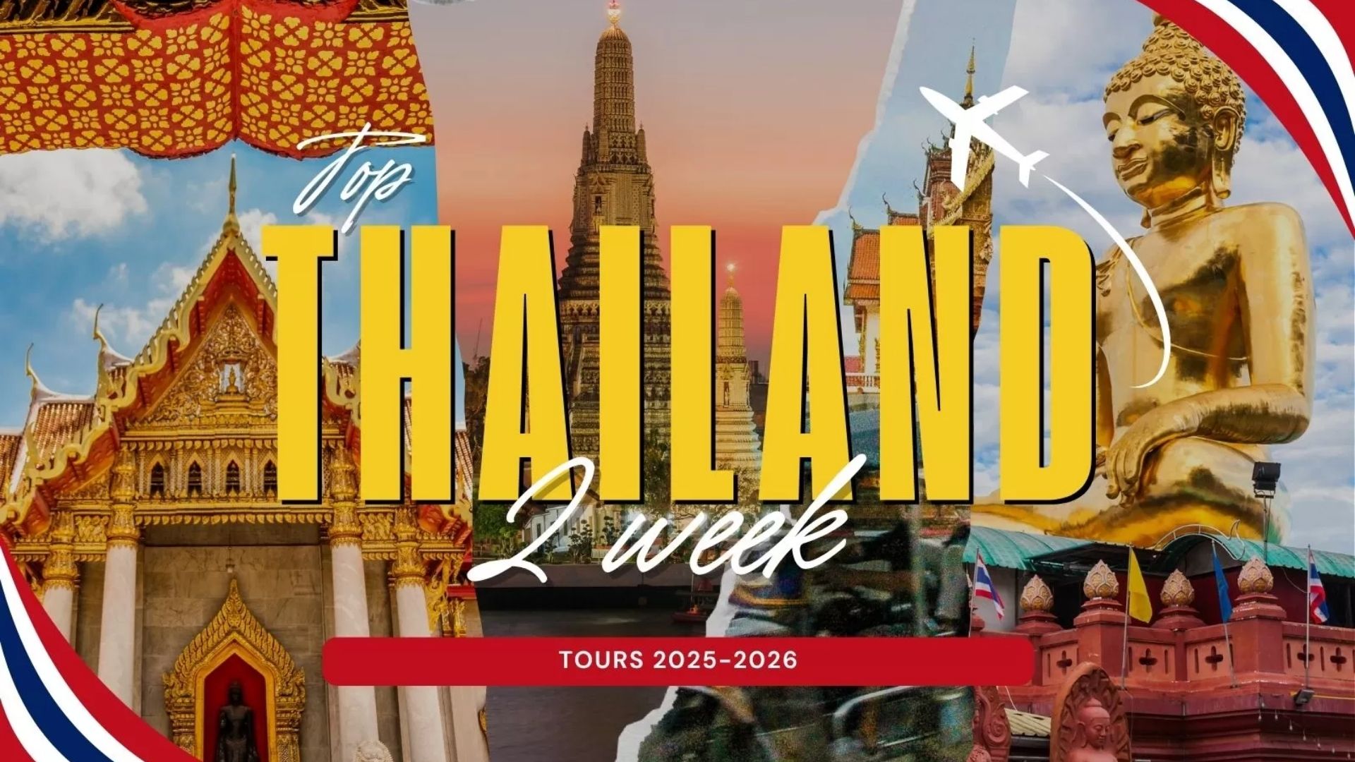 Top 5 Thailand 2-week tours 2025-2026
