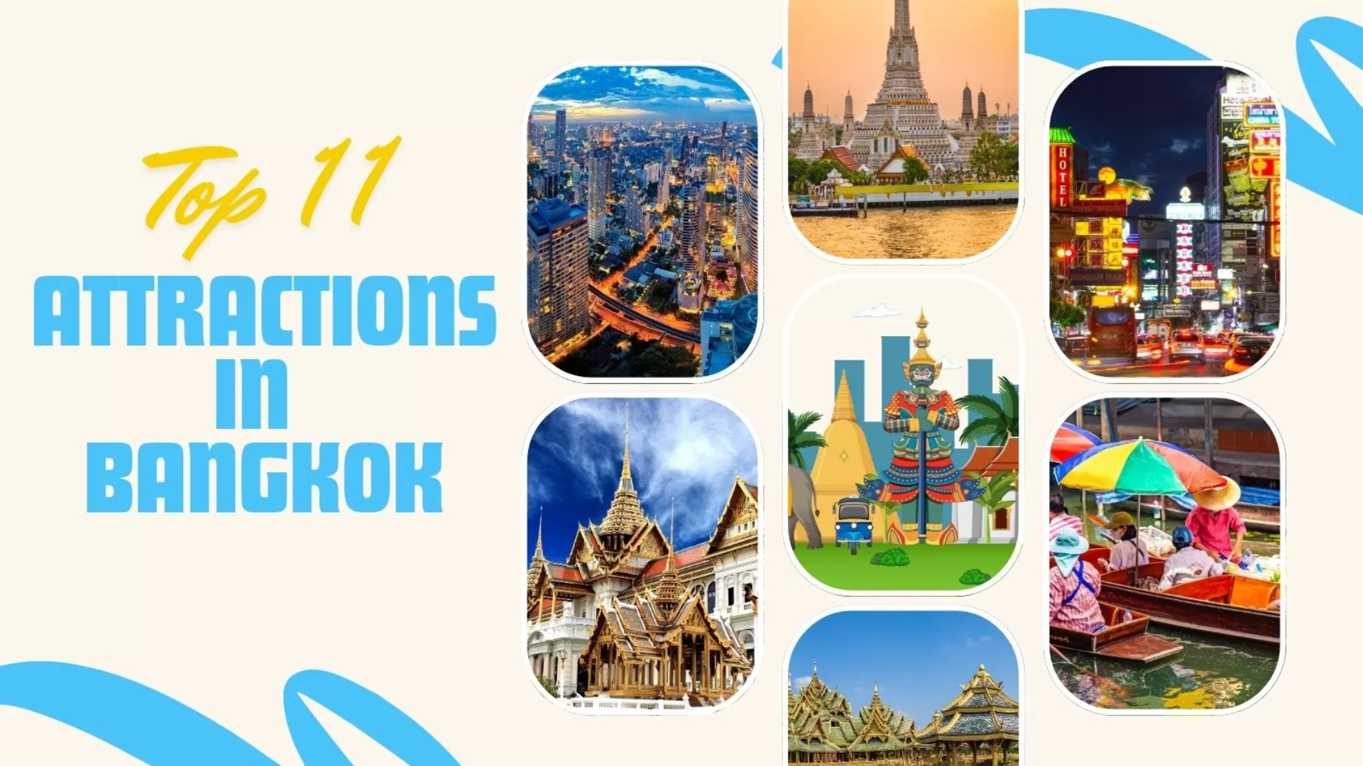 Top 11 tourist attractions in Bangkok you can’t miss