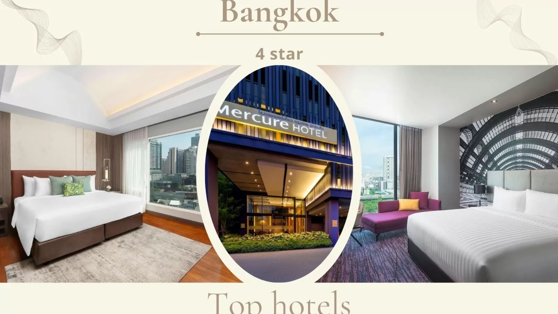 Top 10 best 4 star hotels in Bangkok