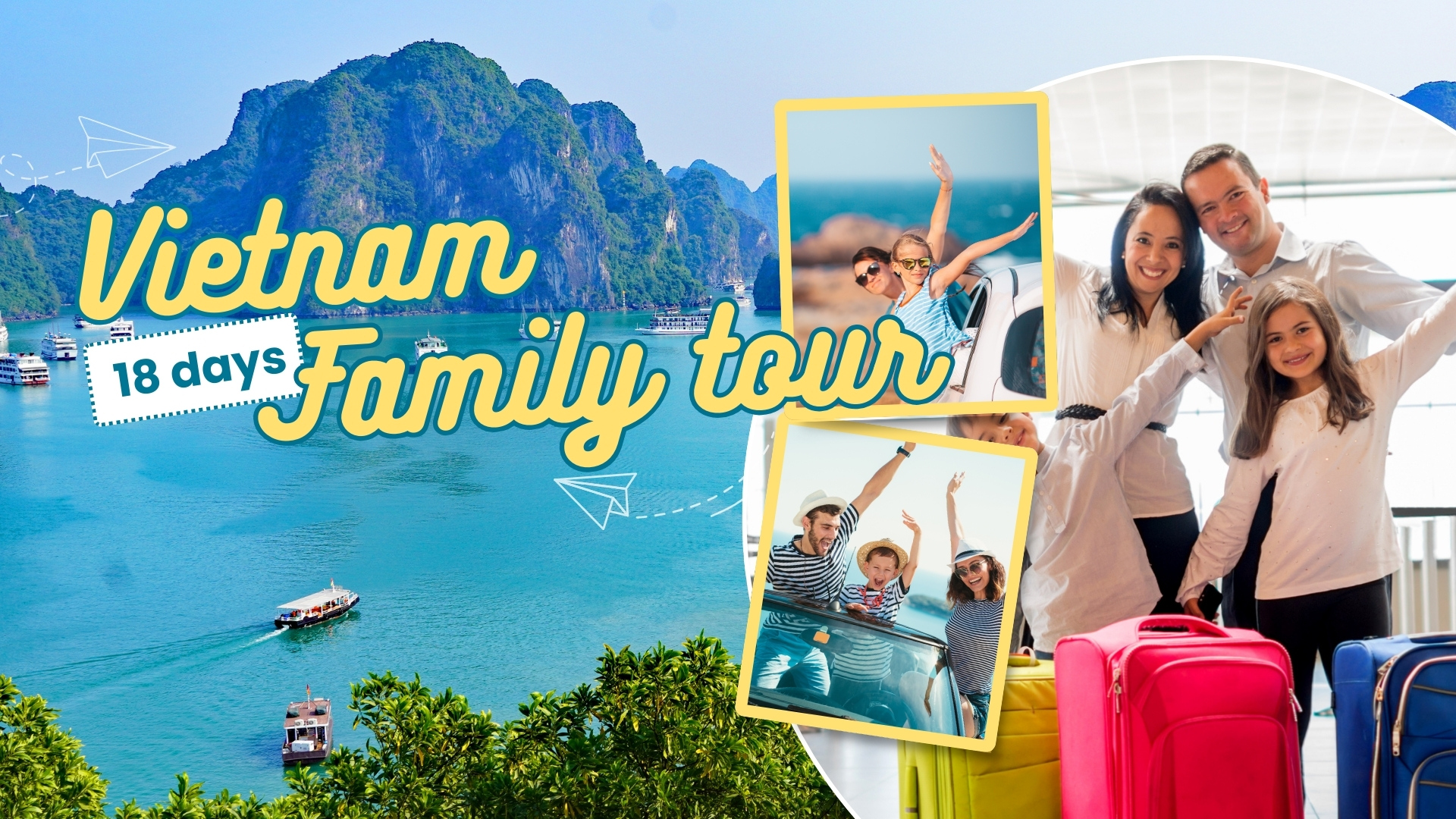 Vietnam family tour 18 days: Best activities and attractions
