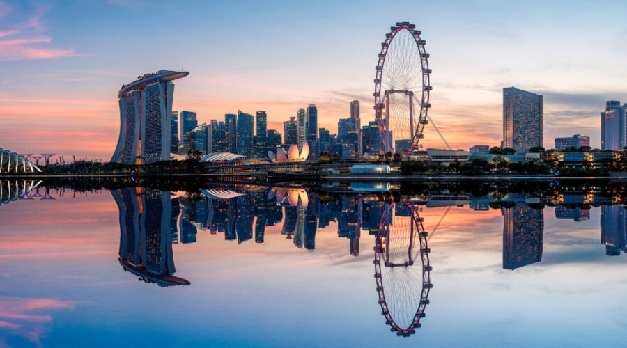 Skyline in Singapore