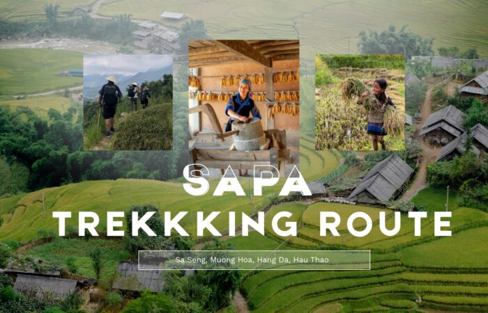 Sapa trekking route