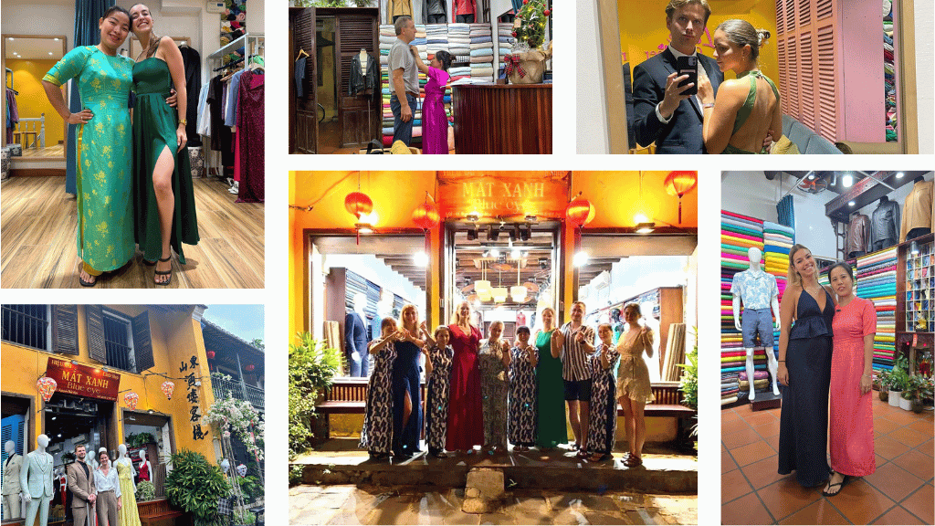 Quality made-to-measure service at Blue Eye Tailor Hoi An