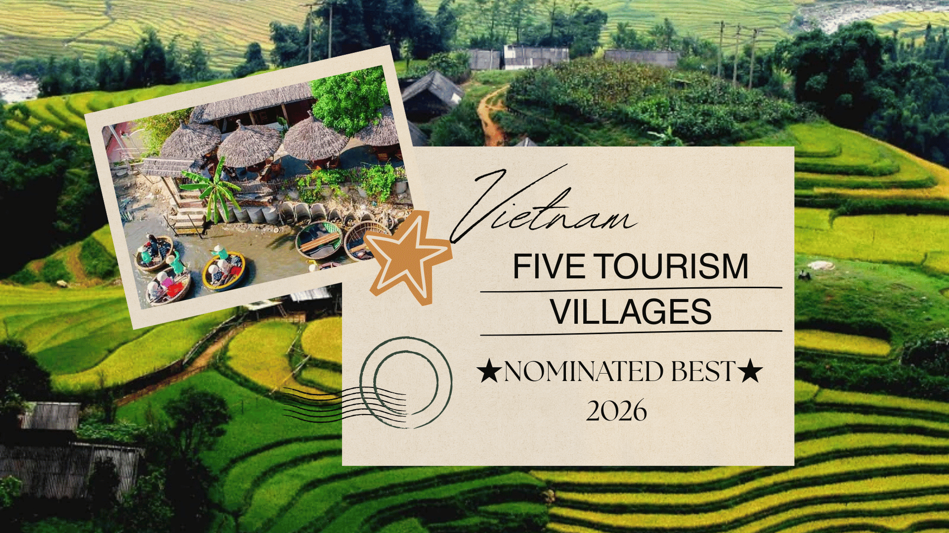 Five Vietnamese villages nominated for best tourism villages 2026 