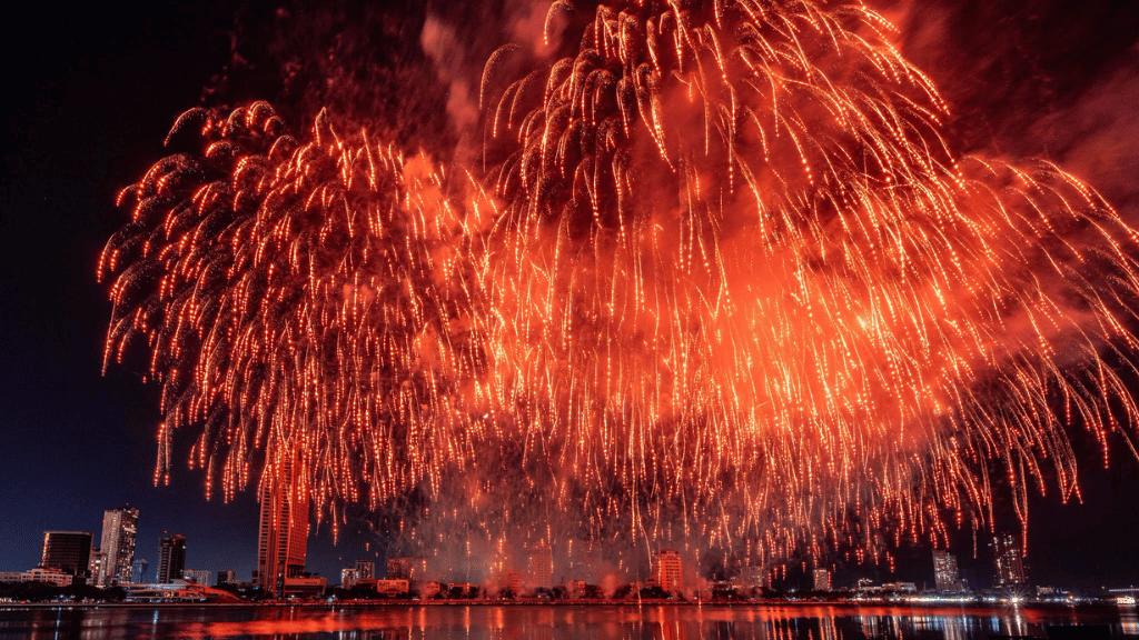 Festive and colorful night at DIFF 2026 in Da Nang