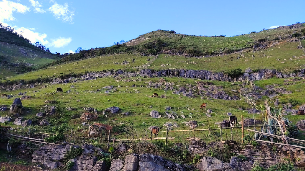 Vast and dramatic landscape surrounded by raw natural beauty