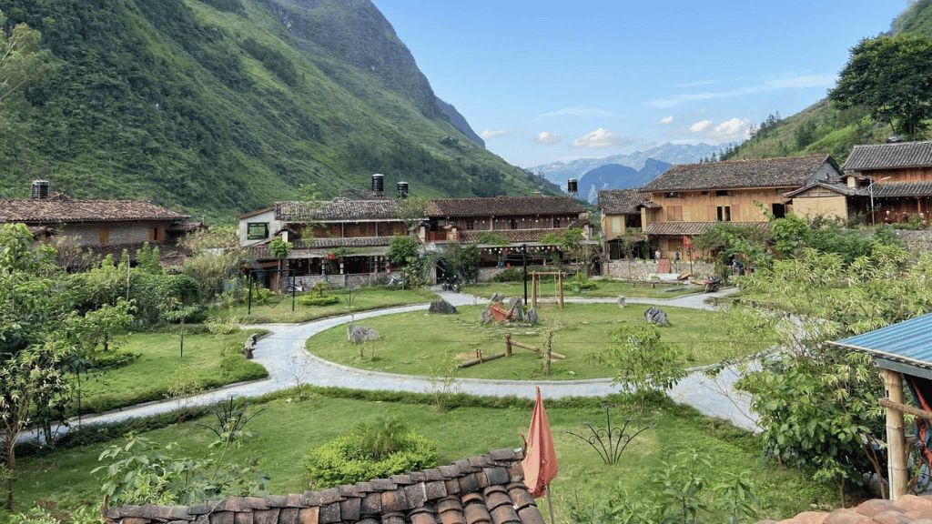 Traditional architecture and breathtaking natural landscapes in Pa Vi village