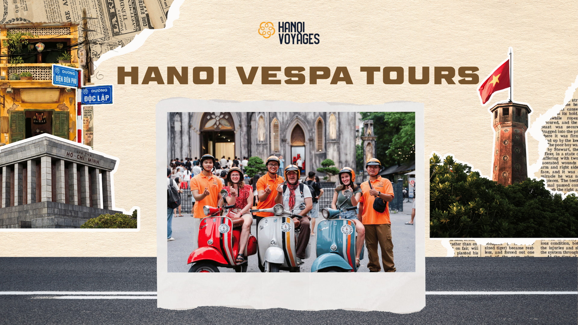 Hanoi vespa tours: Exploring the capital beyond the beaten path