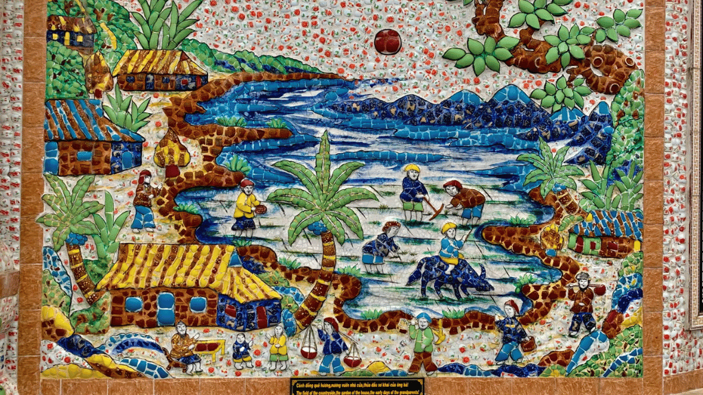 A closer look at the ornamental patterns covering the tombs of An Bang