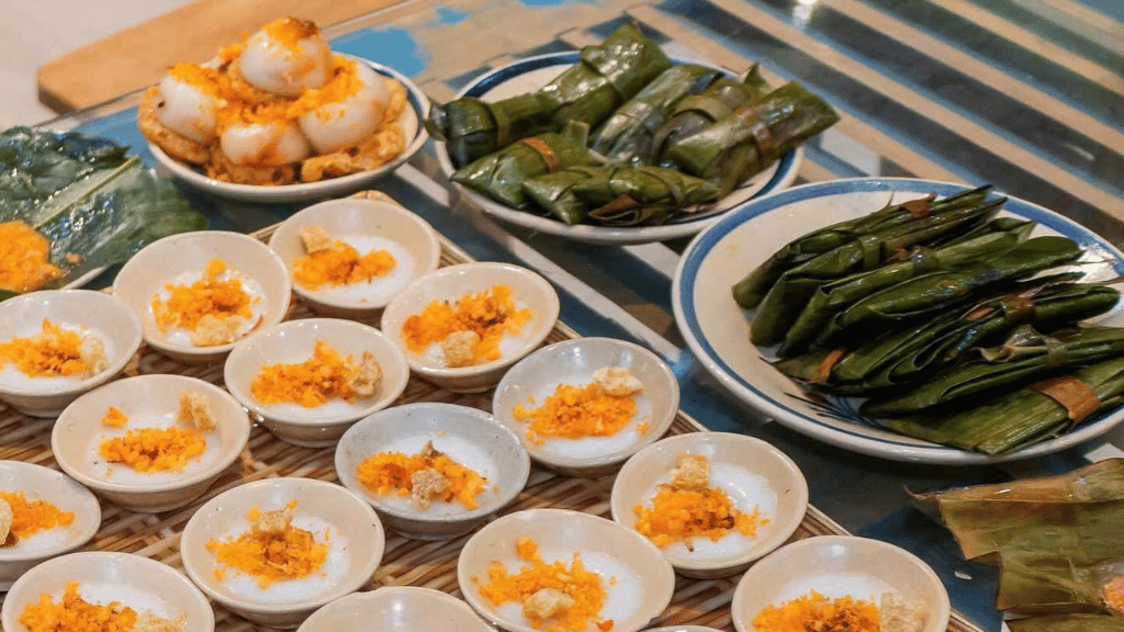 Banh beo, banh bot loc and banh ram it