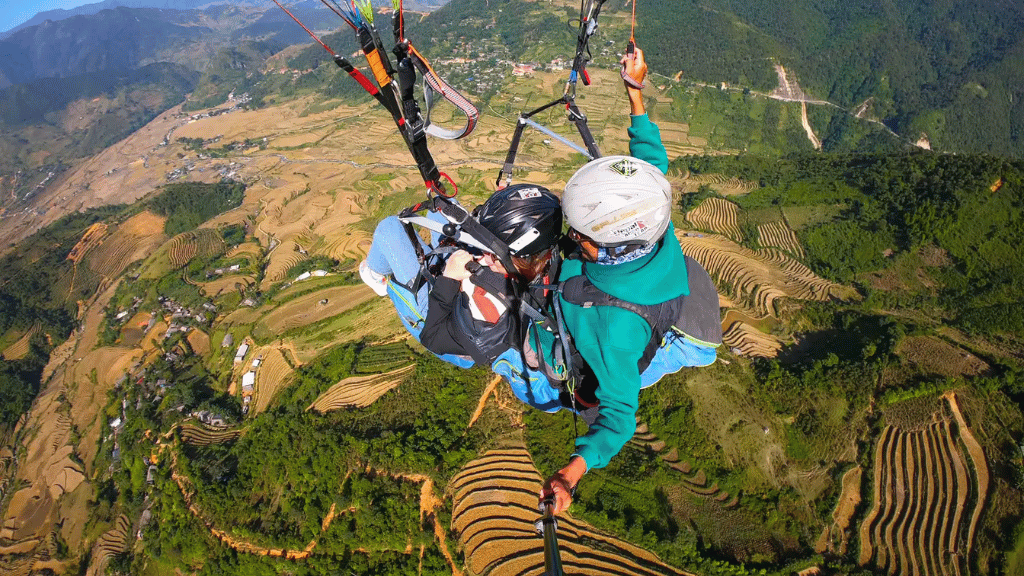 Discover Vietnam’s terraced rice fields from above