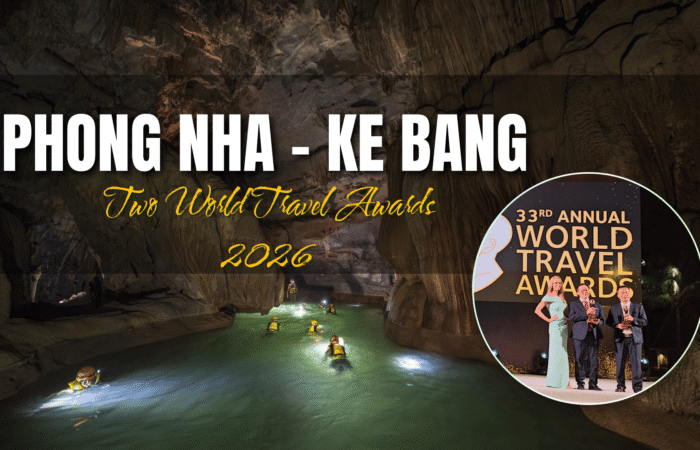 Phong Nha-Ke Bang wins two prestigious titles at the World Travel Awards 2026