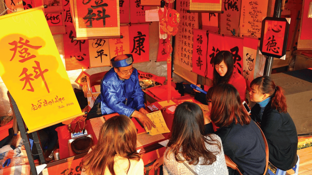 Asking for calligraphy during Tet, an essential Vietnamese tradition